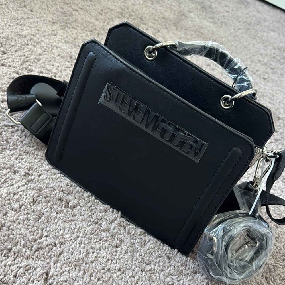 Steve Madden Black Crossbody Bag